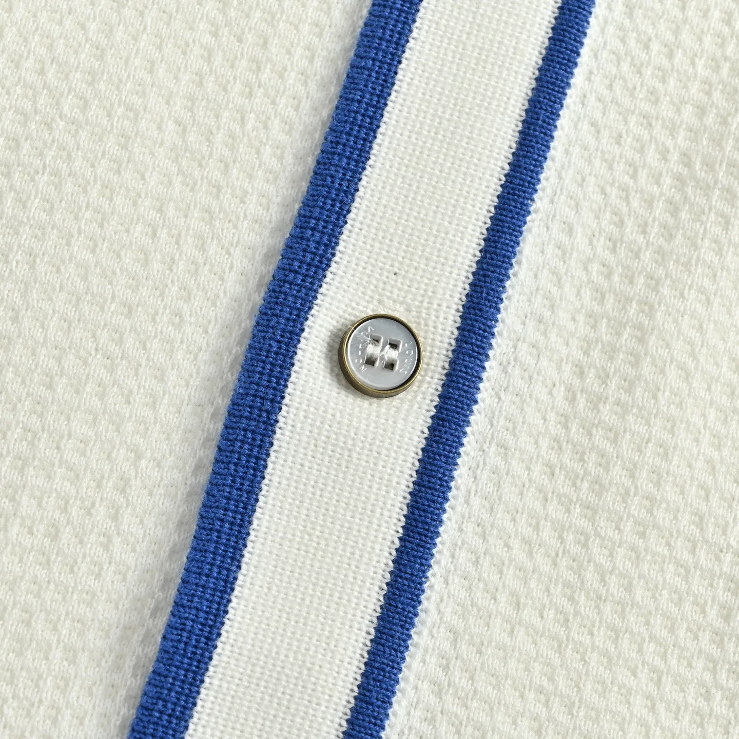 Louis Vuitton/Louis Vuitton pocket logo embroidered knitted short-sleeved shirt